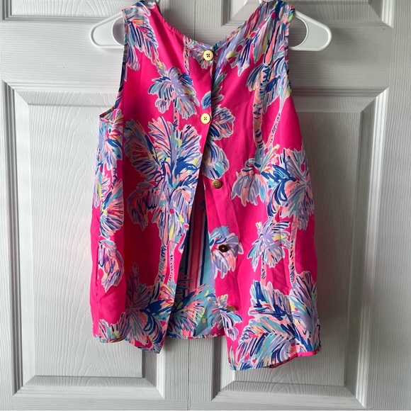 Lilly Pulitzer lona Silk Shell Top size Small - Picture 2 of 5